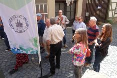 Erstmals begann das Abi-Treffen mit einer Stadtf&uuml;hrung. Klick zur Vergr&ouml;&szlig;erung.